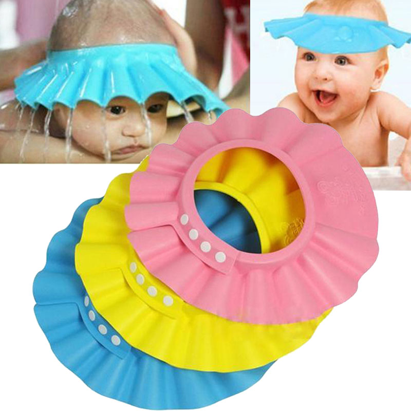 Hair Care Baby - Bonnet de Douche Réglable pour Enfants