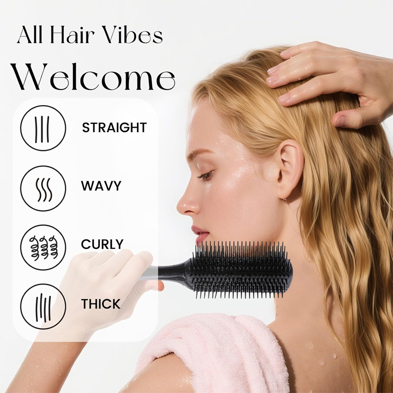 Brosse à cheveux de Massage dé - Detangling Wide Comb avis et prix