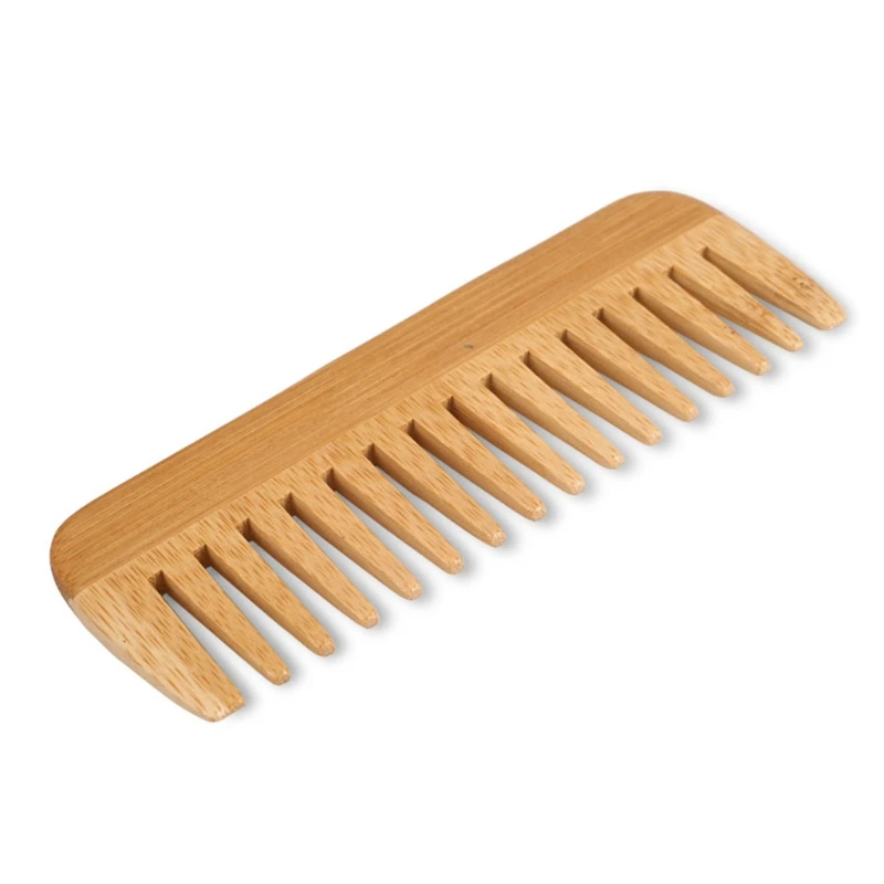 Peigne à dents larges en bambo - Detangling Wide Comb avis et prix