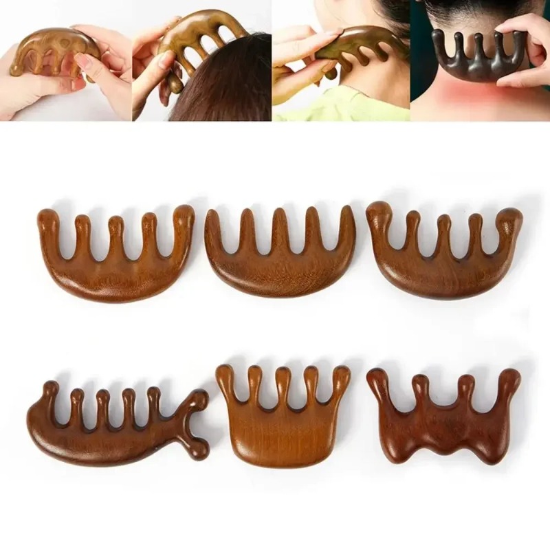 Peigne de massage Gua Sha à de - Detangling Wide Comb avis et prix