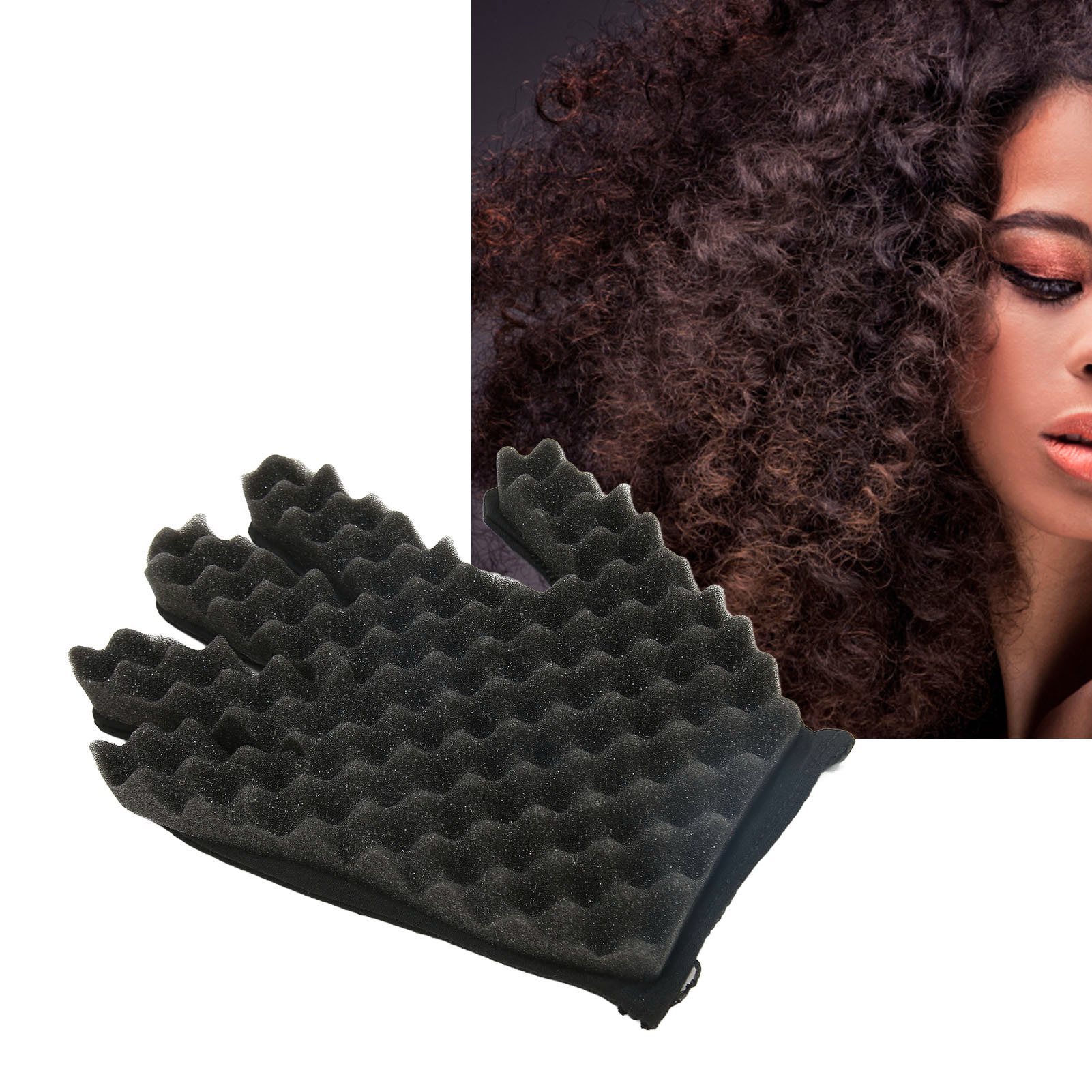 Gant éponge à boucler les chev - Twist Sponge Coil avis et prix