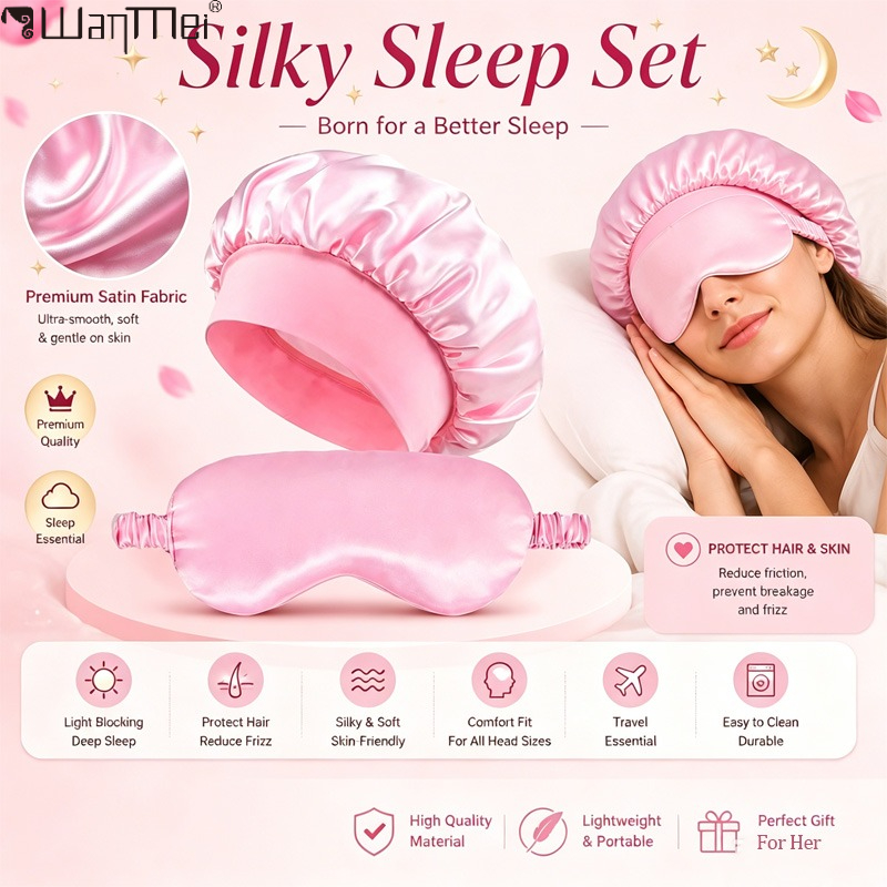    Ensemble bonnet de nuit en - Hair Care Treatment avis et prix