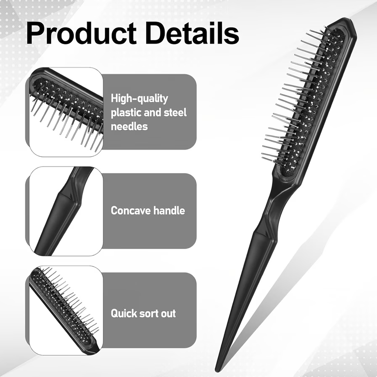 Lot de 2 mini peignes démêlant - Detangling Wide Comb avis et prix