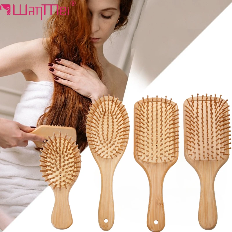 Brosse à cheveux en bambou pou - Detangling Wide Comb avis et prix